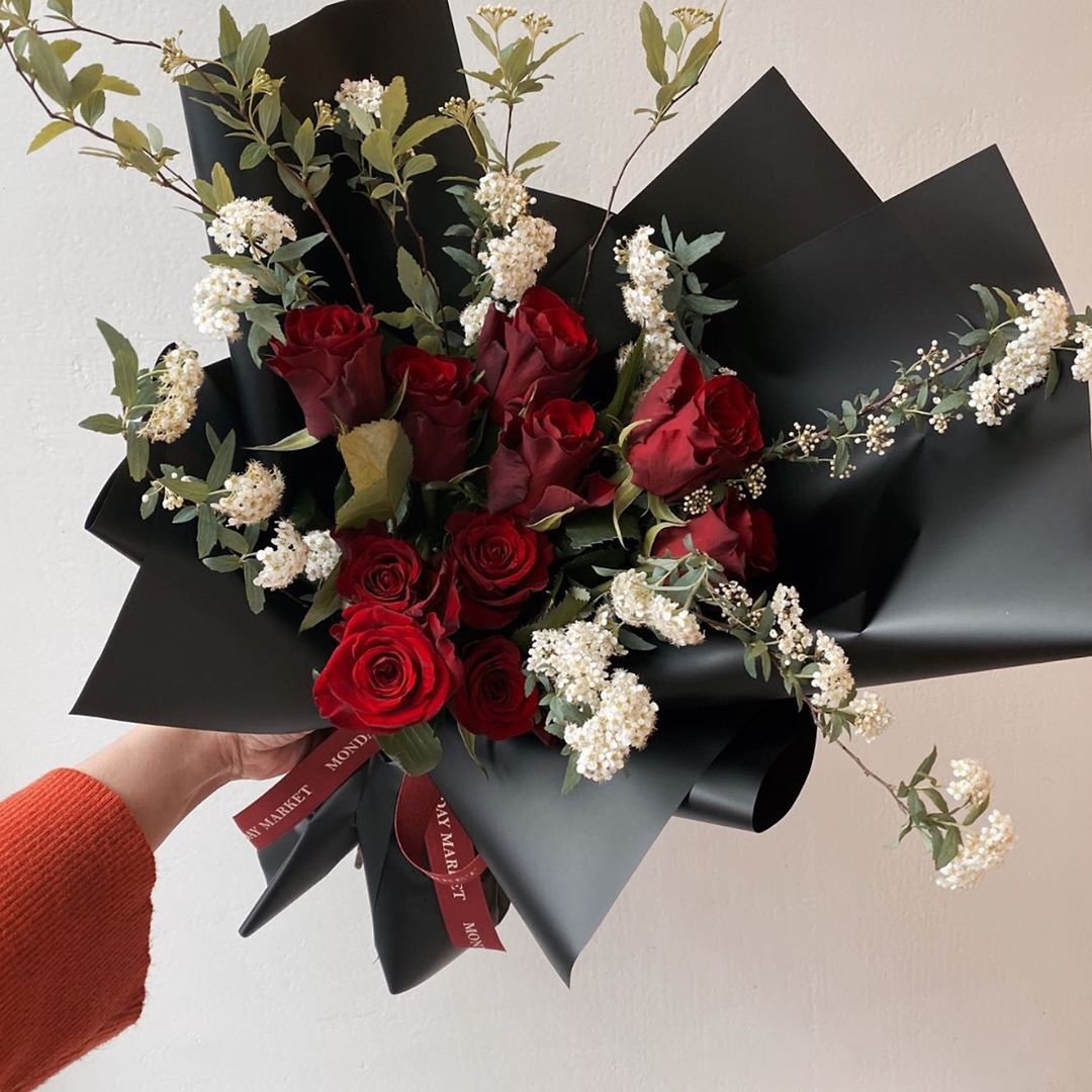  BBJ WRAPS Flower Wrapping Paper Floral Bouquet Wraps
