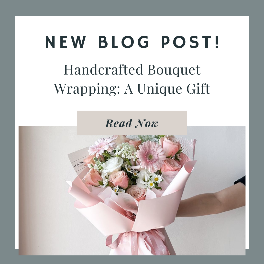 Handcrafted Bouquet Wrapping: A Unique Gift